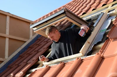 Pose de fenêtres de toit Velux à Cunelières